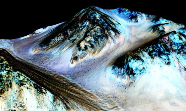 h2o on mars