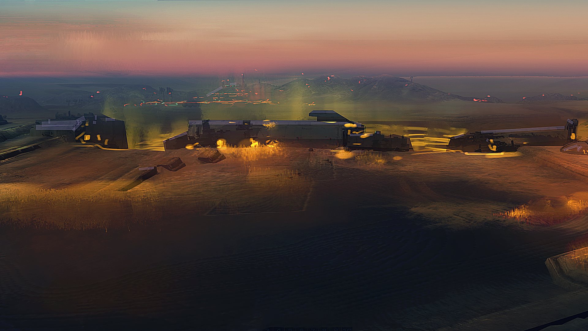 Desert Twilight Deserts of Kharak Concept Art Fists of Heaven