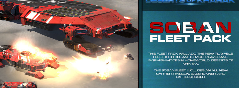 Homeworld Deserts of Kharak Soban Fleet Pack DLC Info