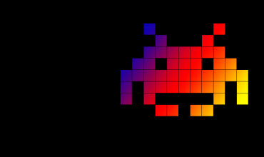 Space Invaders Logo Wallapaper